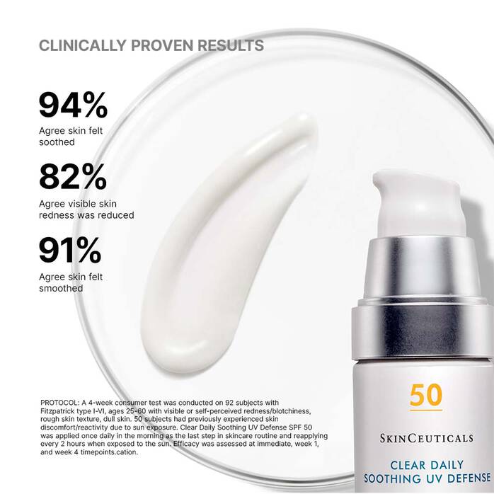 Clear Daily Soothing UV Defense Sunscreen SPF 50 - Image 3